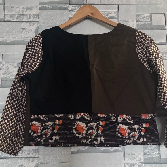 Multicolor Patchwork Jacket - Picture 7 of 10